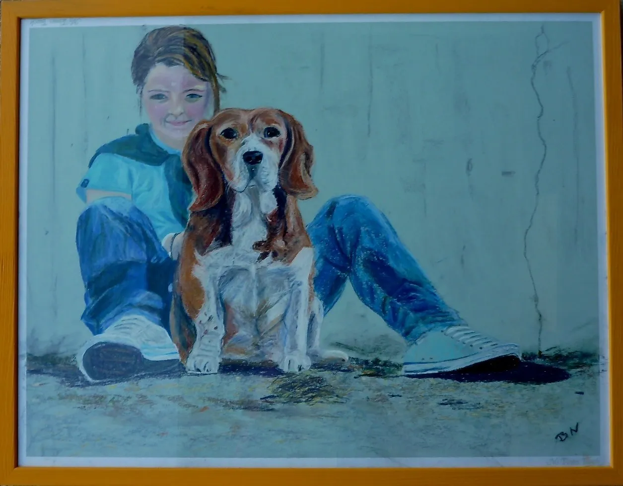 Complicité, pastel de Béhenne