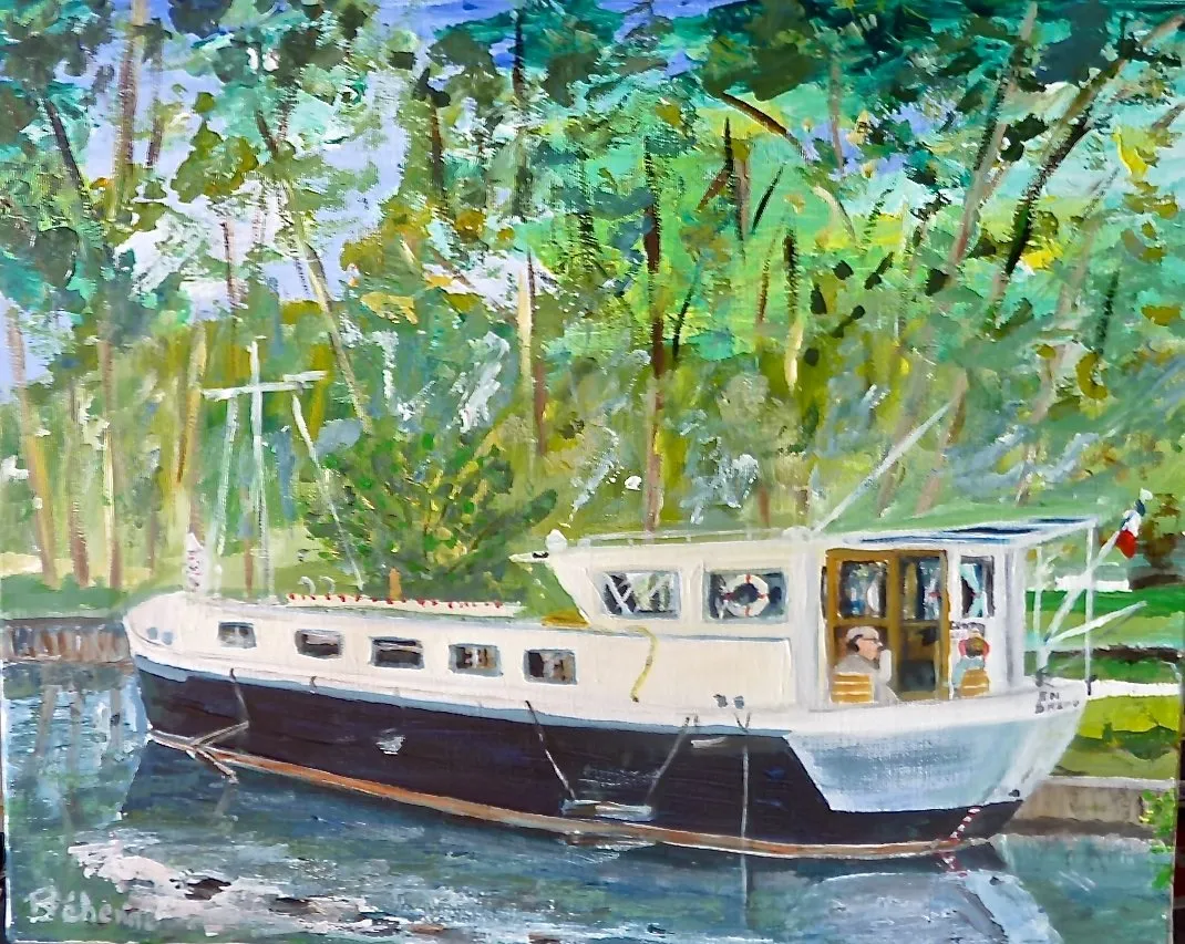Conte Mio, acrylique de Béhenne