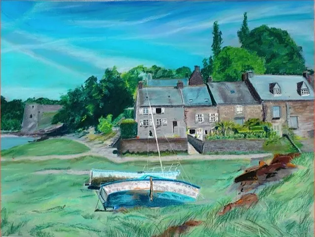 Créhen, le guildo, pastel de Béhenne
