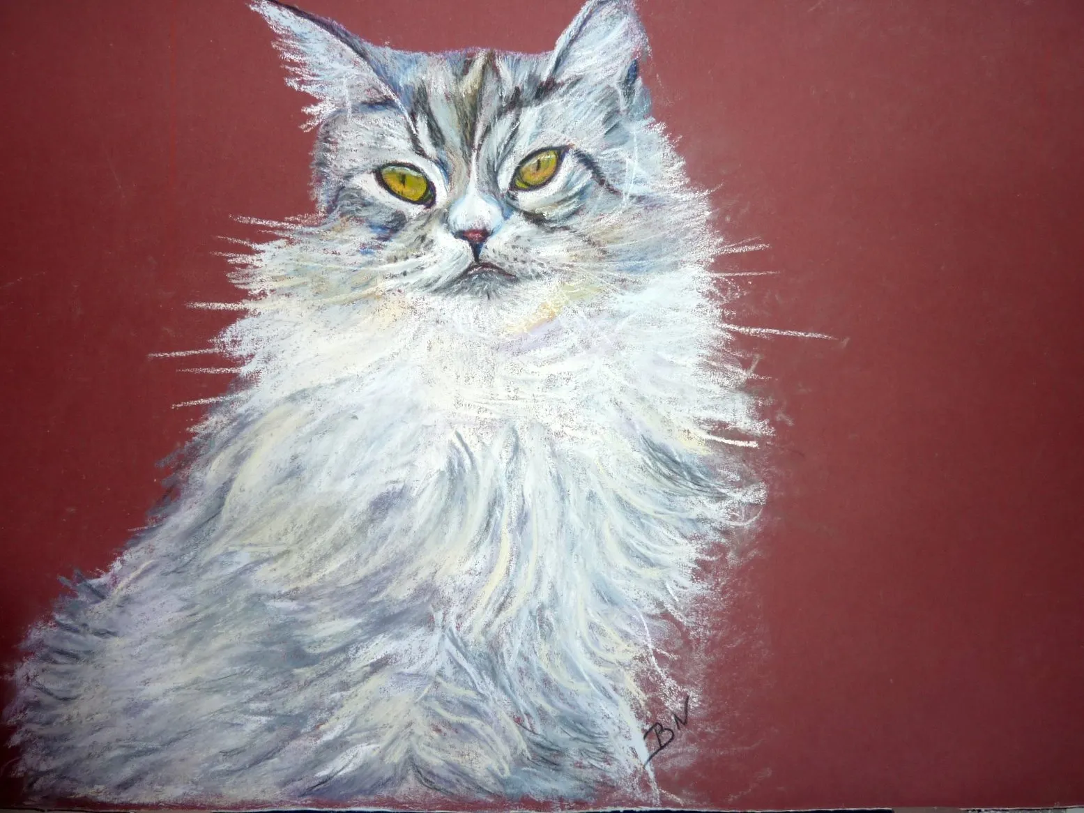 En souvenir de vagawa,, pastel de Béhenne