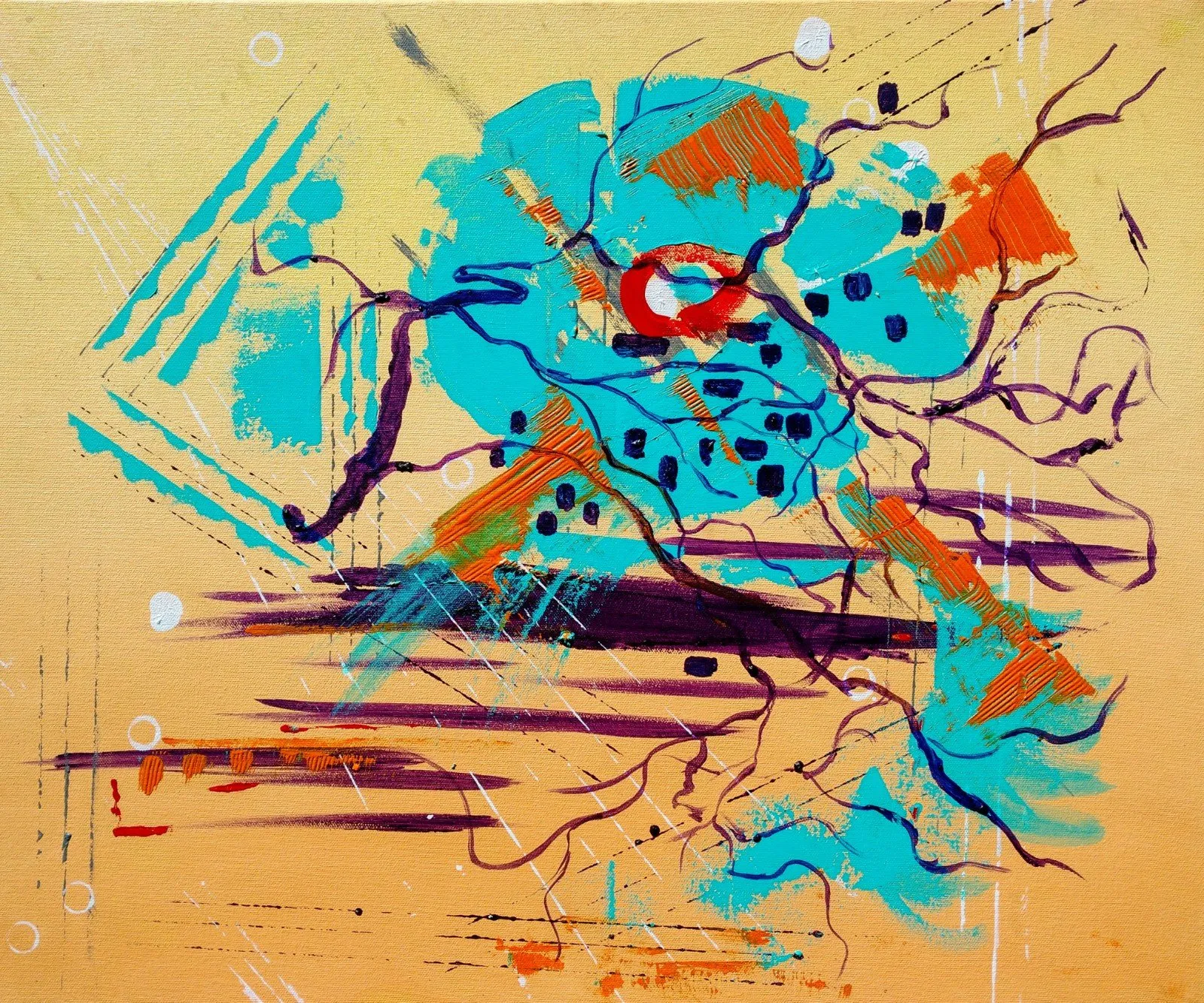 Imagine !, acrylique de Béhenne