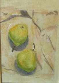 Les poires, pastel de Béhenne