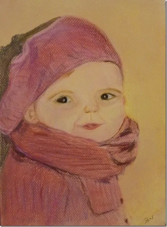 Pépette, pastel de Béhenne