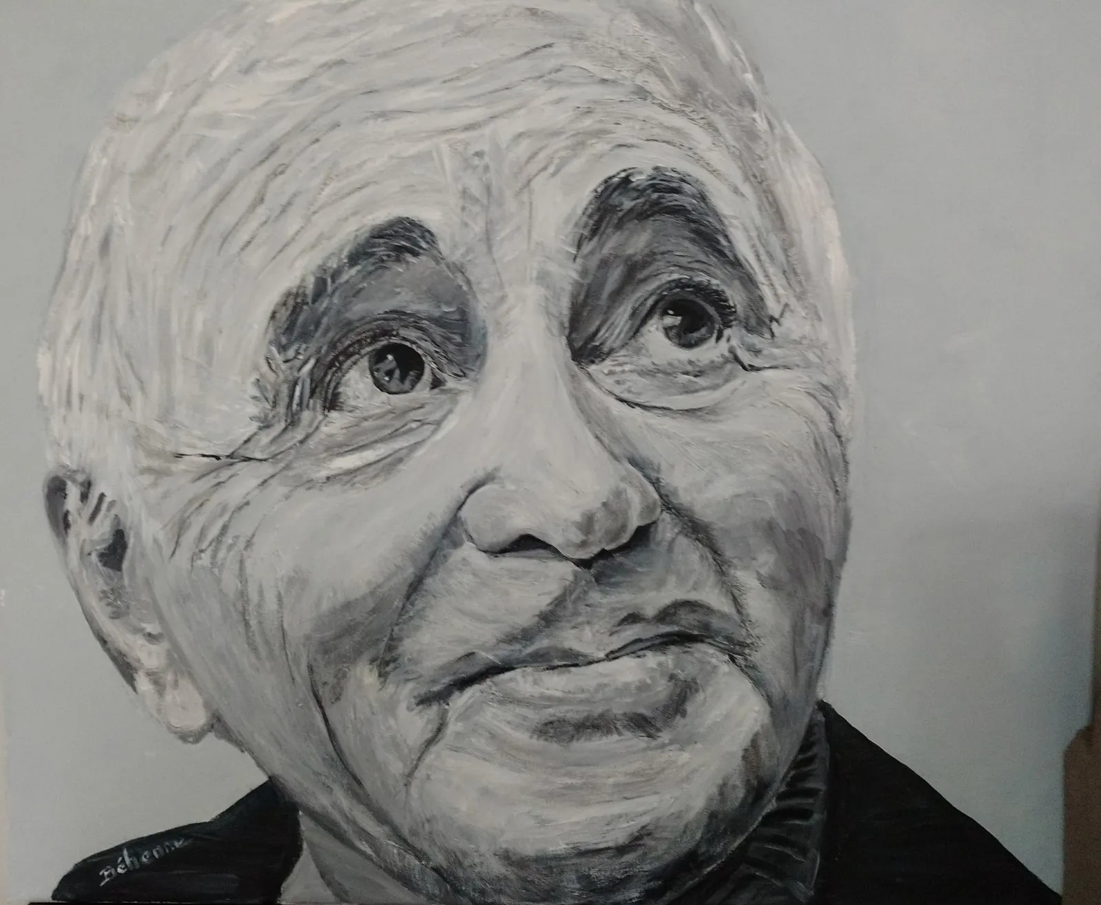 Souvenir, charles, acrylique de Béhenne