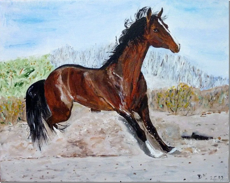 Stop !, acrylique de Béhenne